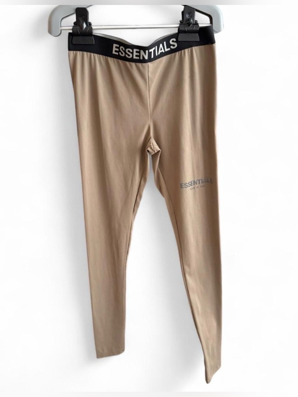 Fear of God Women’s Beige ESSENTIALS Performance Leggings